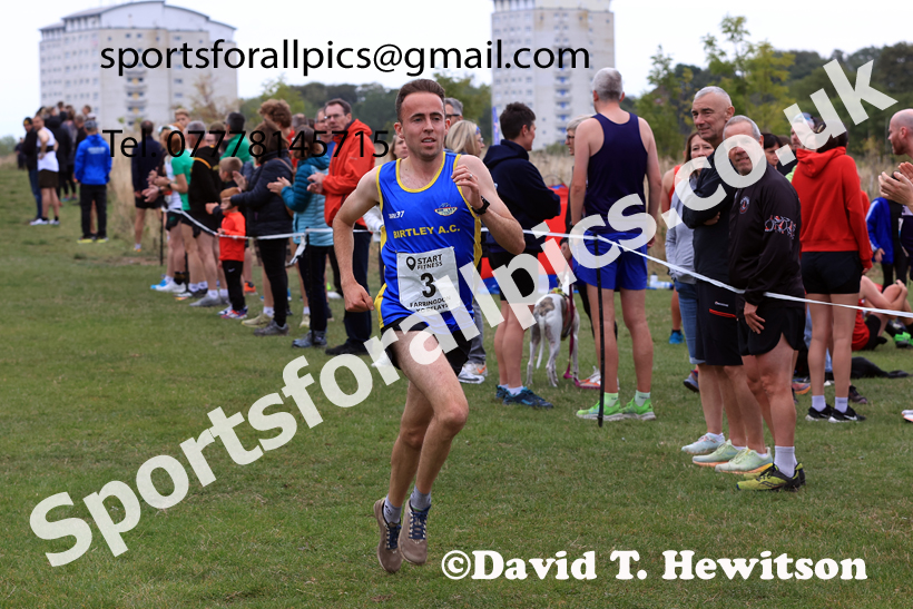 Senior Mens Relay, 2025 Farringdon Cross Country Relays, Sunderland. Photo: David T. Hewitson/Sports for All Pics